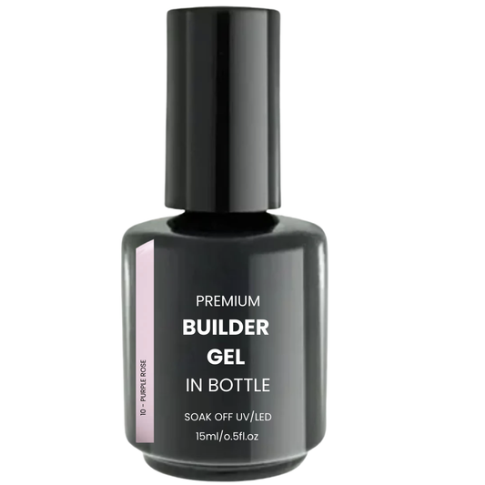 Premium BUILDER GEL IN BOTTLE extra strong - 10 Purple Rose 15ml Flasche