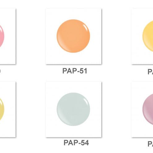 Acryl Puder PASTELL Farben 10g