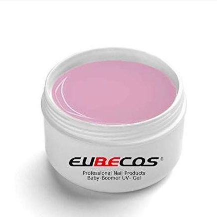 6x 5ml BABY-BOOMER GLAMOUR UV-GEL-SET mit 50 x Strass-Steinchen und Nagelkleber 3g