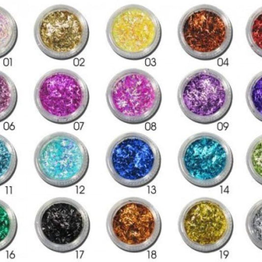 Glitterstripes / feine Glitterstreifen - EuBeCos