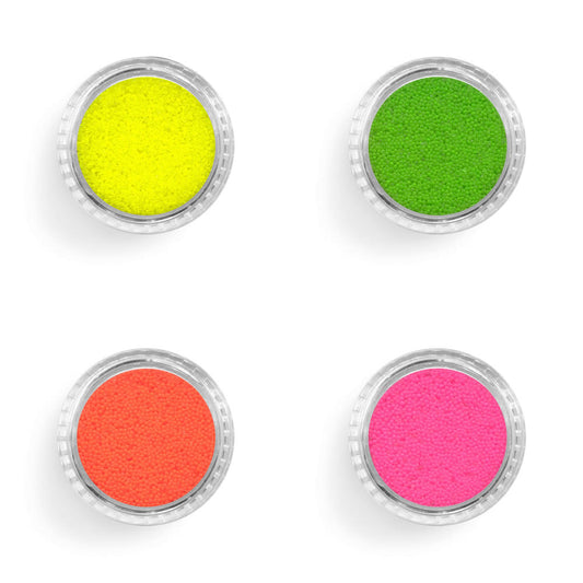 Nailart Caviar Perlen Neon in Bags 35-40g