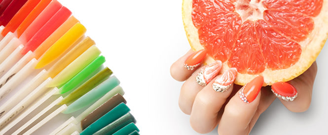 Acryl Puder FRUITY Farben