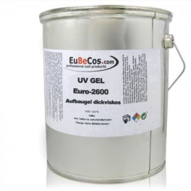 Gel Euro 2600 Aufbau- Builder Gel - 3000 ml - EuBeCos