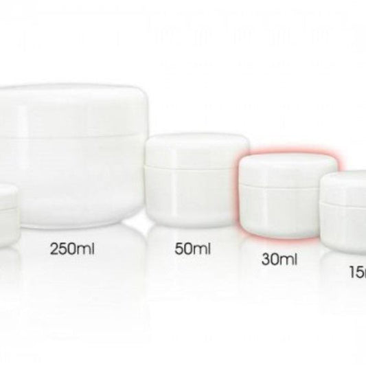Dosen Tiegel weiß 30 ml *VPE 10 Stück*
