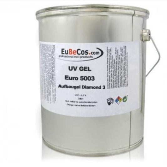 Aufbaugel Rosa / Euro 5003 / Pink Builder Gel - 3000 ml - EuBeCos