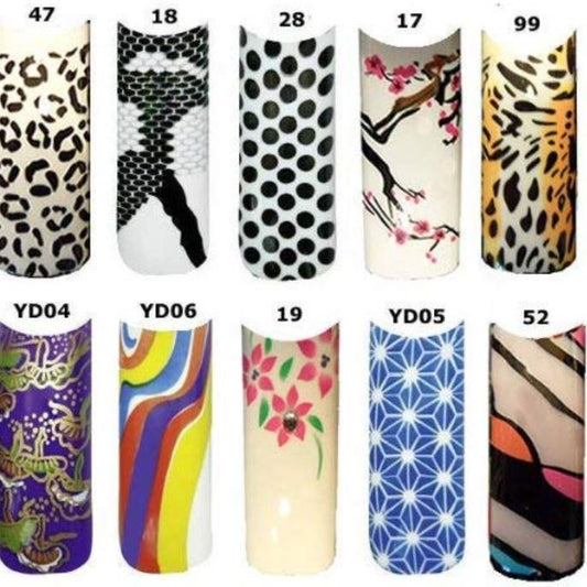 Nailart Design Tips 70 Stck. in Tipbox - EuBeCos