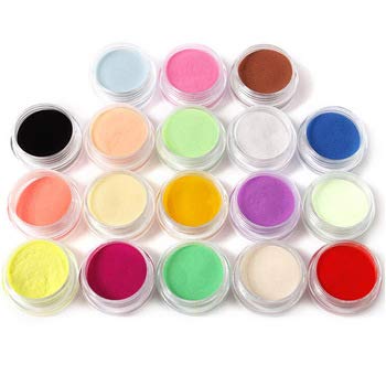 Acryl Nagel Color Kit 21-teilig Modellage und Nailart Starterset mit Anleitung