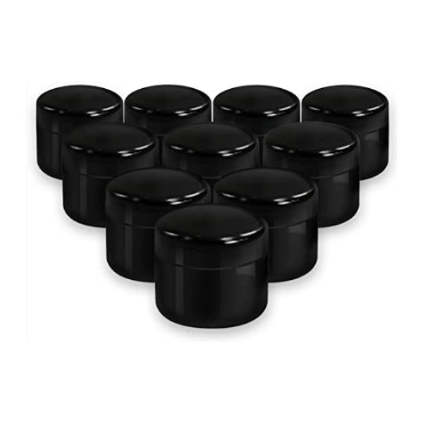 Dosen Tiegel schwarz 5 ml *VPE 10 Stück* - EuBeCos