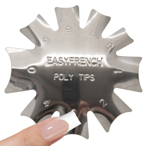 French Edge Trimmer Schablone für Acrylnägel