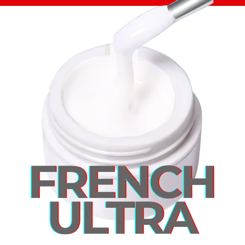Frenchgel weiß - Euro 7000 Ultra White Gel - 30 ml