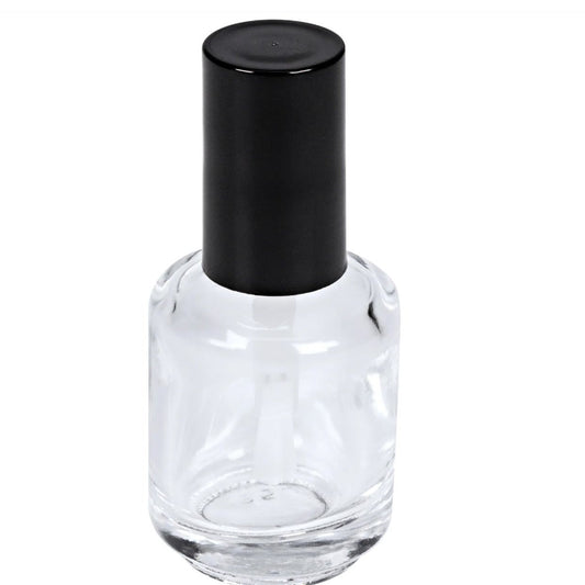 Nagellackflaschen 15 ml - klar *VPE 10 Stück* - EuBeCos