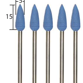 XENOX Silikonpolierer- Geschossform - 5 St.