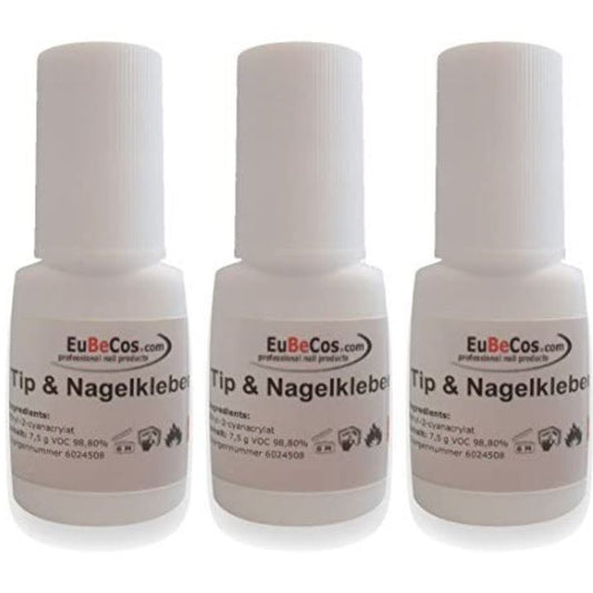 Tip Kleber 7,5g - Stehflasche mit Pinsel - EuBeCos