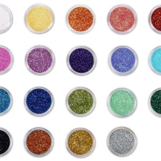Glitterpuder/ Glitterpulver Nailart-Glitterstaub - EuBeCos