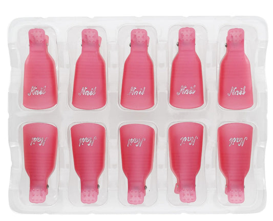 Shellac UV Polish Remover  Soak-Off Clips 10 Stück.